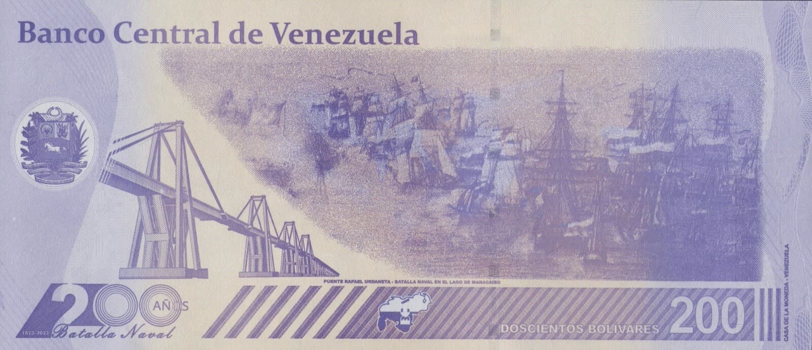 Venezuela 200 Digitales qty 20 2023 UNC 200 million Bolivar NEW USA 5