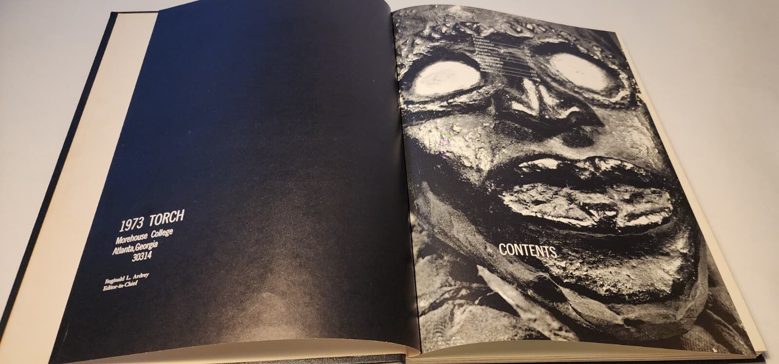 1973 MOREHOUSE COLLEGE YEARBOOK 'TORCH' HBCU ATLANTA, GA 2