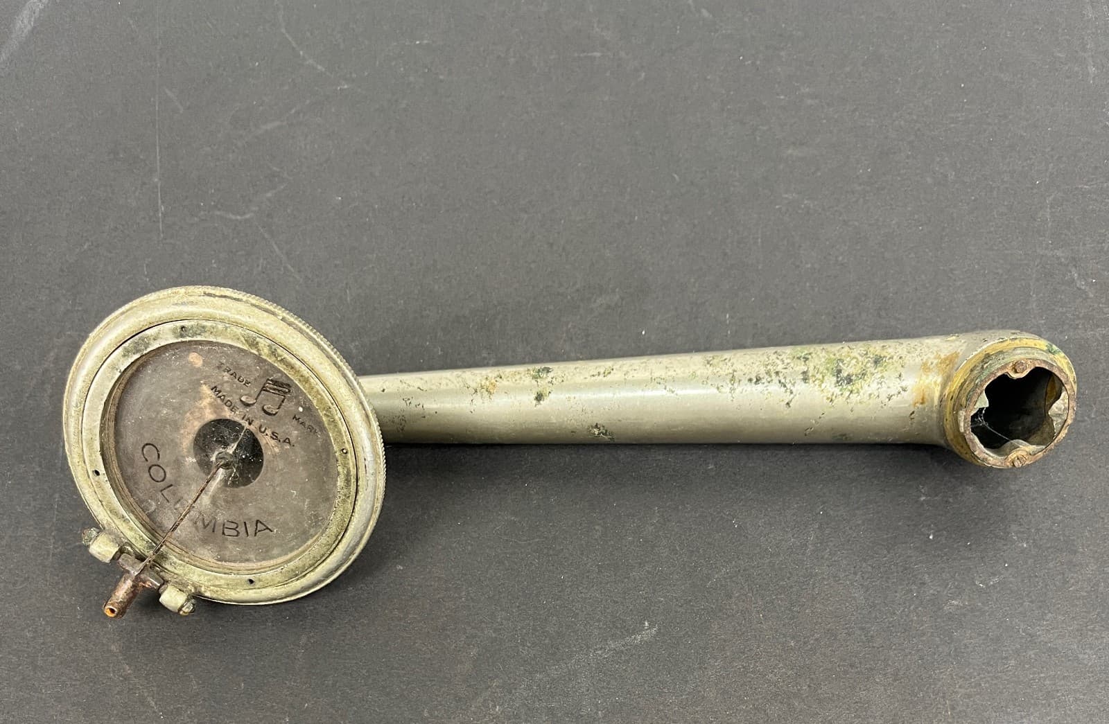 Antique COLUMBIA Phonograph Tone Arm And Reproducer