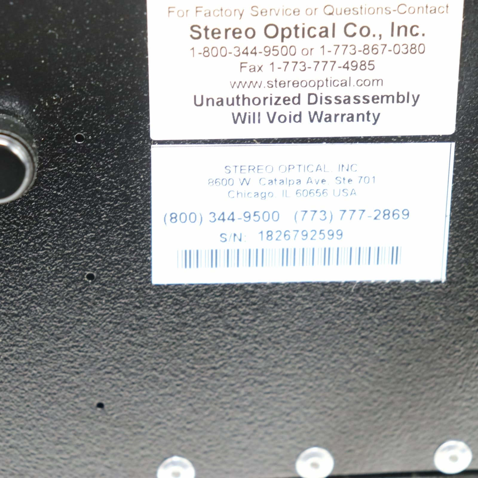 Stereo Optical Co Optec 1000 DMV (updated version) Vision Tester Screener 4