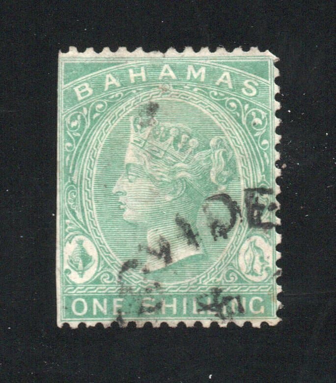 Bahamas - SG# 39b Used / wmk crown CC / Perf 14 (SE) - Lot 0721244