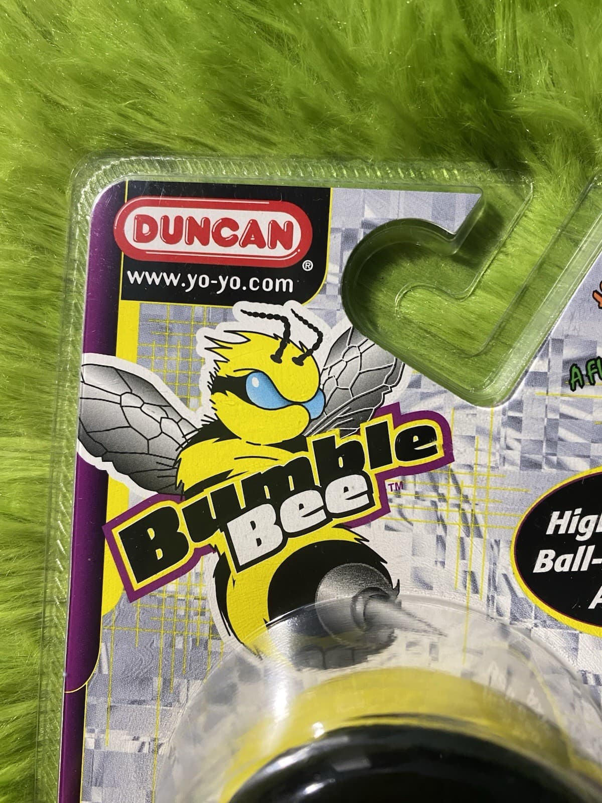 2002 RARE COLLECTABLE DUNCAN BUMBLE BEE YOYO HIGH SPEED BALL BEARING AXLE USA 2