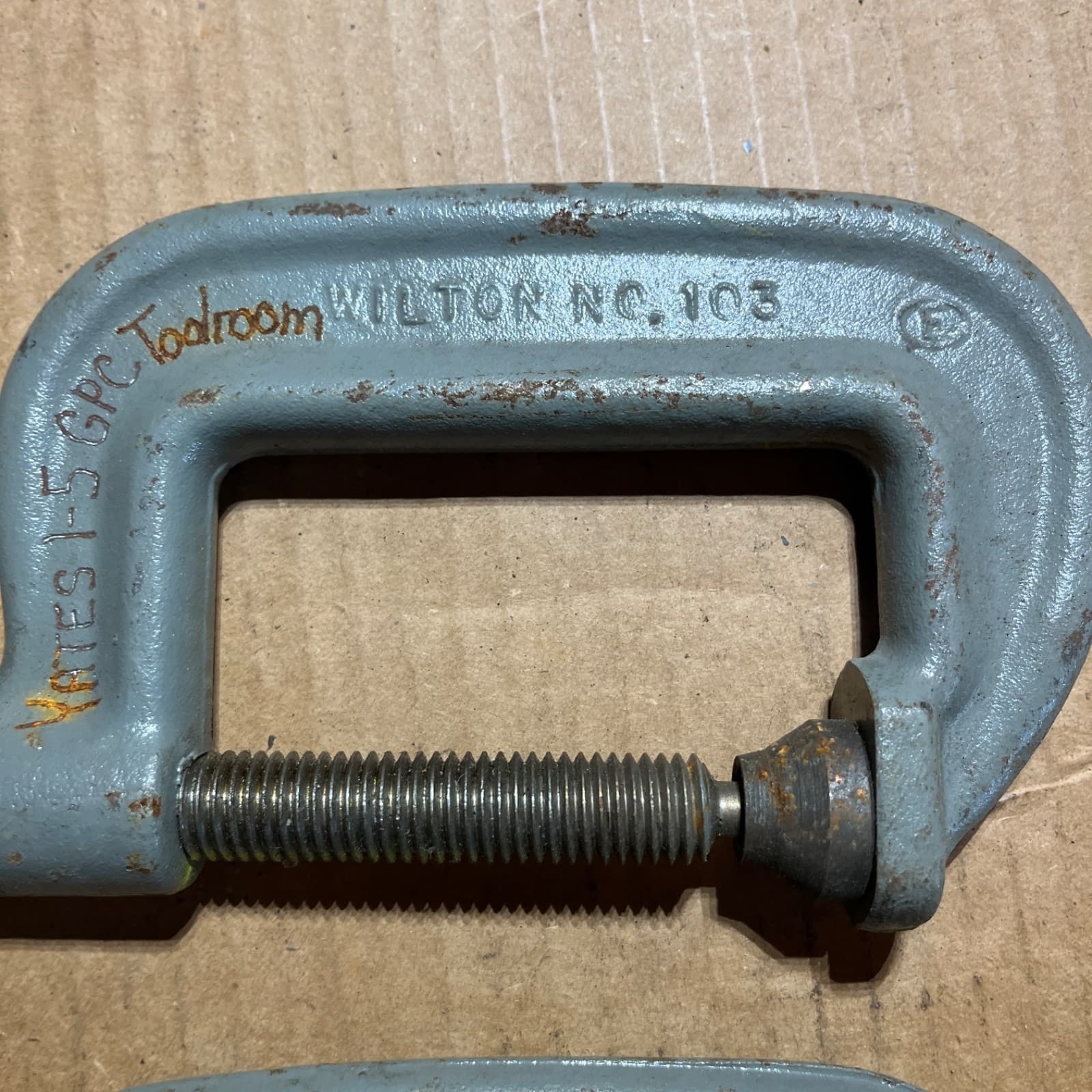 Wilton 103 C-Clamp 3" Steel Extra Heavy Duty 8750 Lb. - Set of 2 2