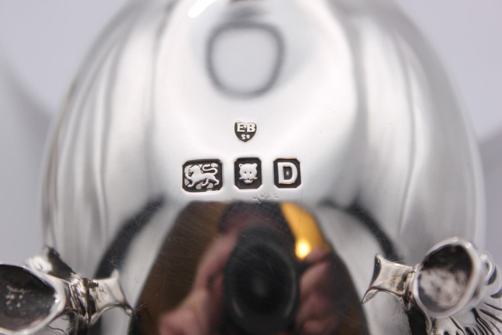 Sterling Silver pair of Sauce Boats Gadroon Edge London 1938/9 by Edward Barnard 4