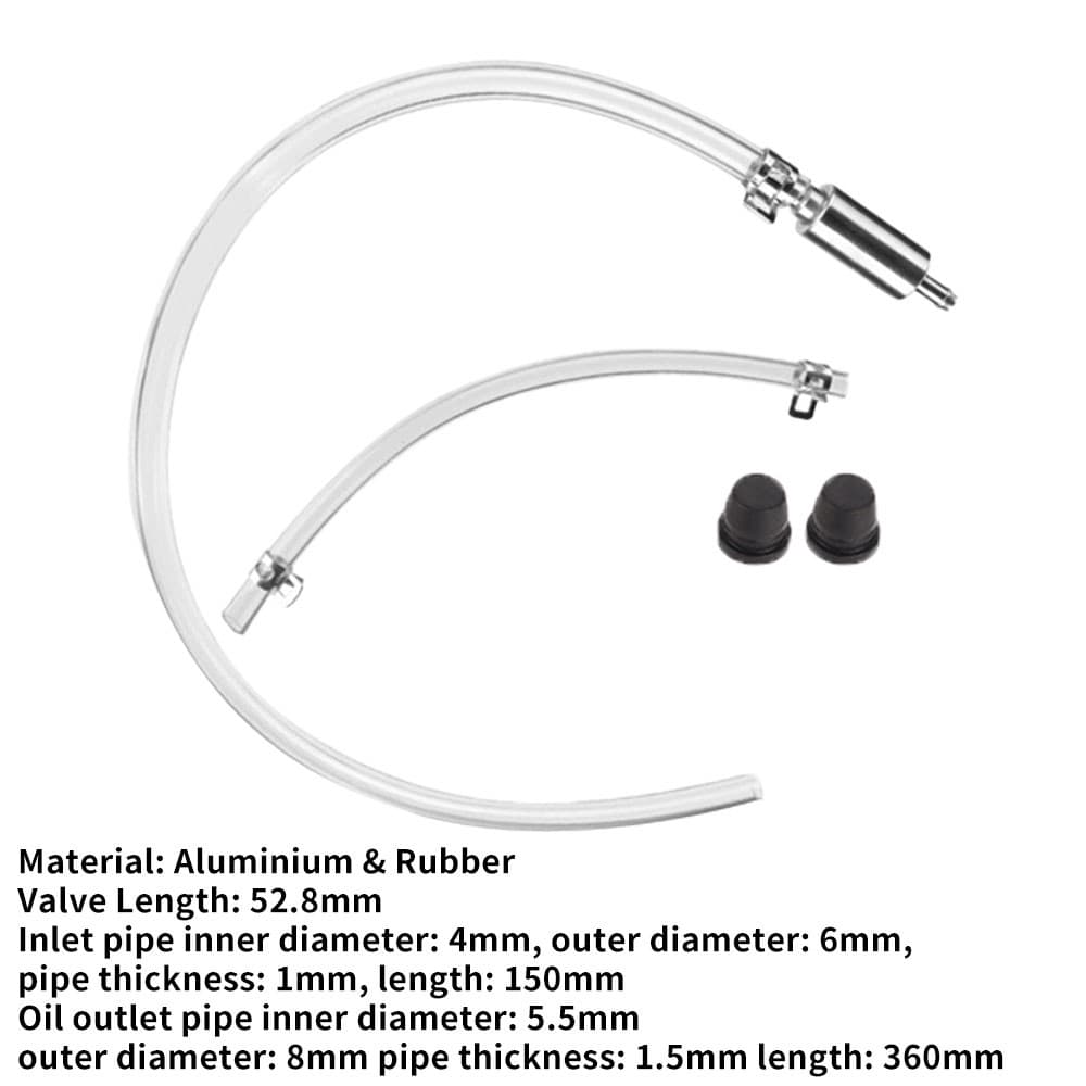 Brake Bleeder Hose - One Way Check Valve Tube Bleeding Tool Kit for;CarMotorcyle 5