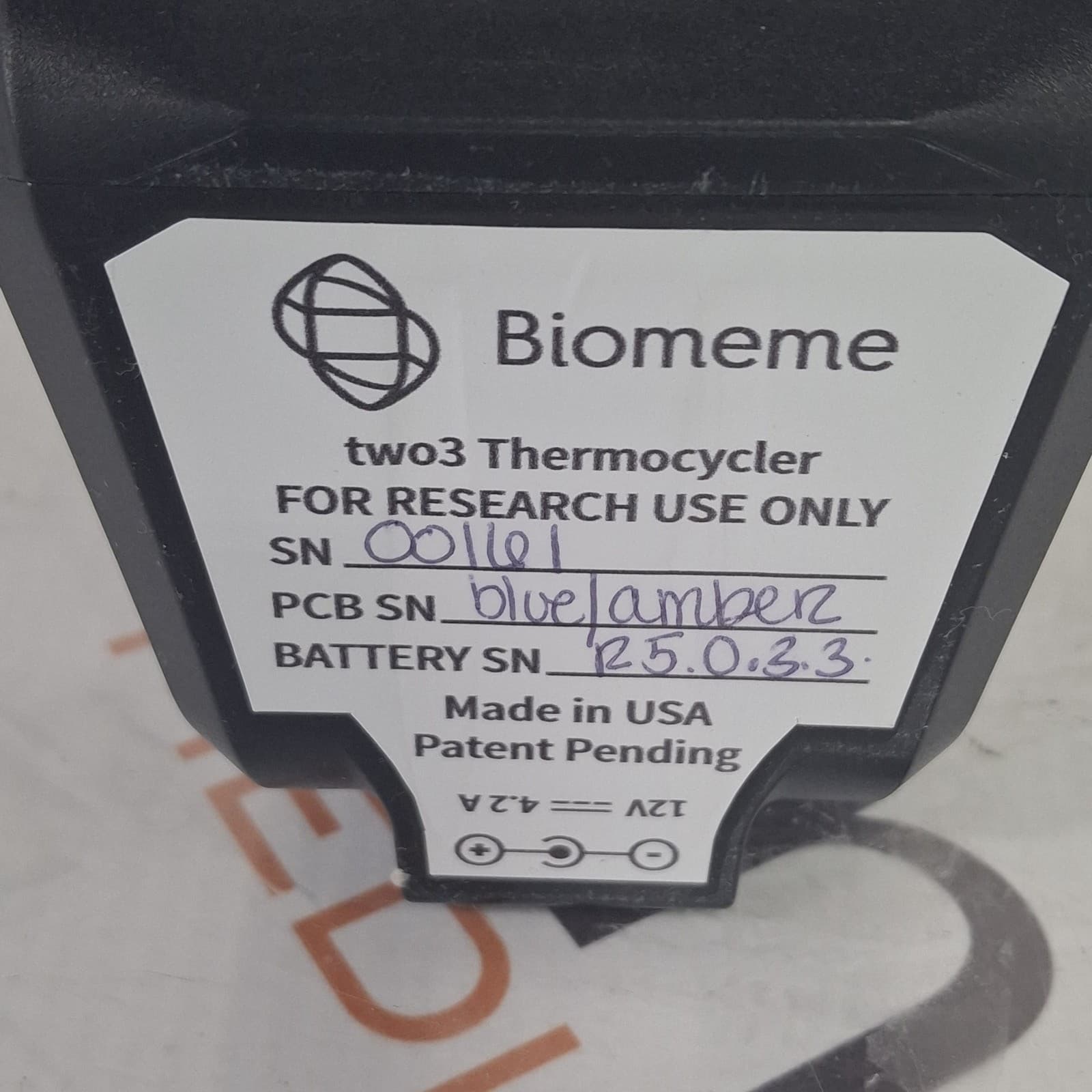 Biomeme two3 Thermo Cycler 6