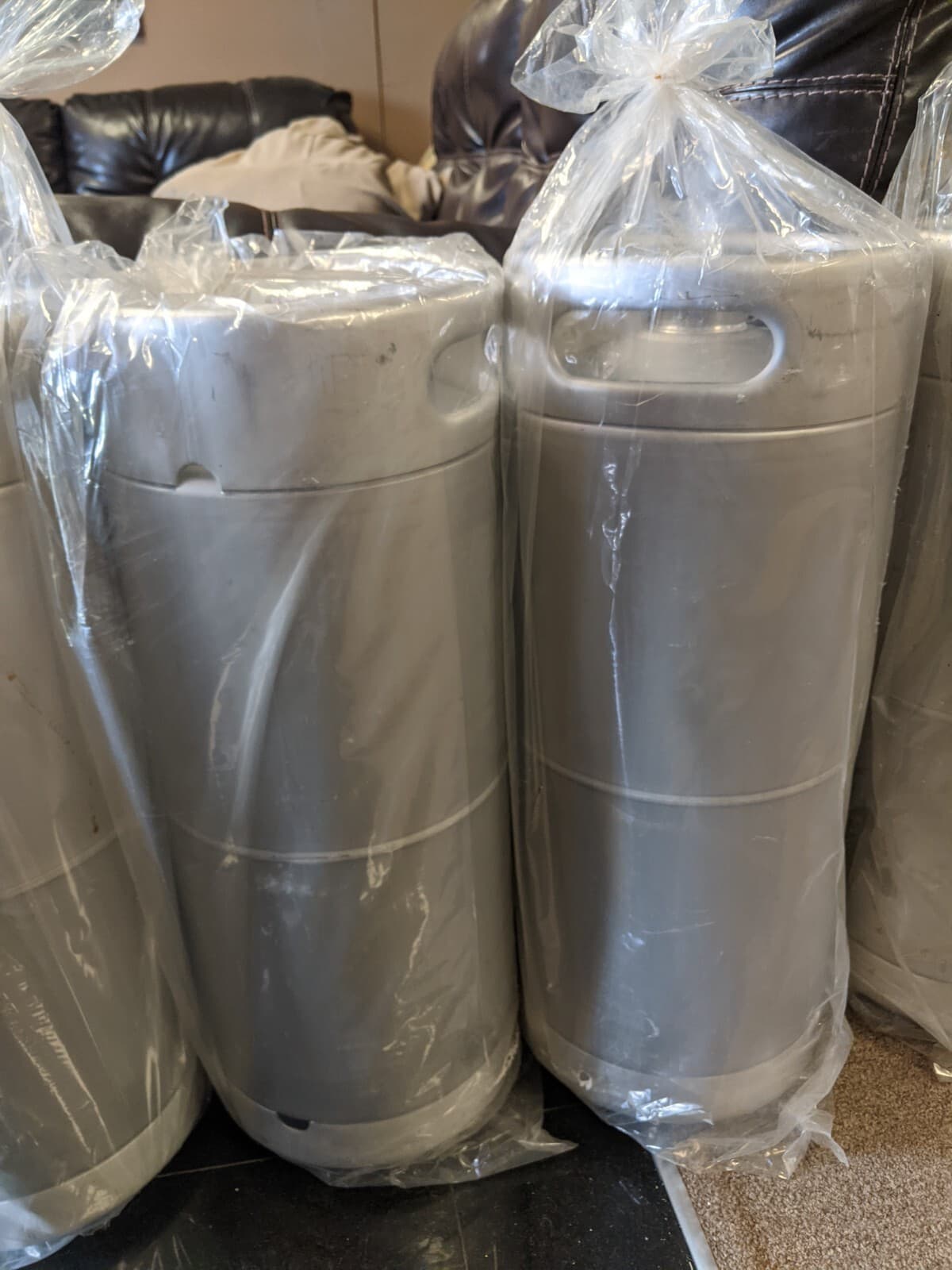 NEW GANCOWISE 5 Gallon Commercial Draft Beer Keg -  D System Sankey Valve 2