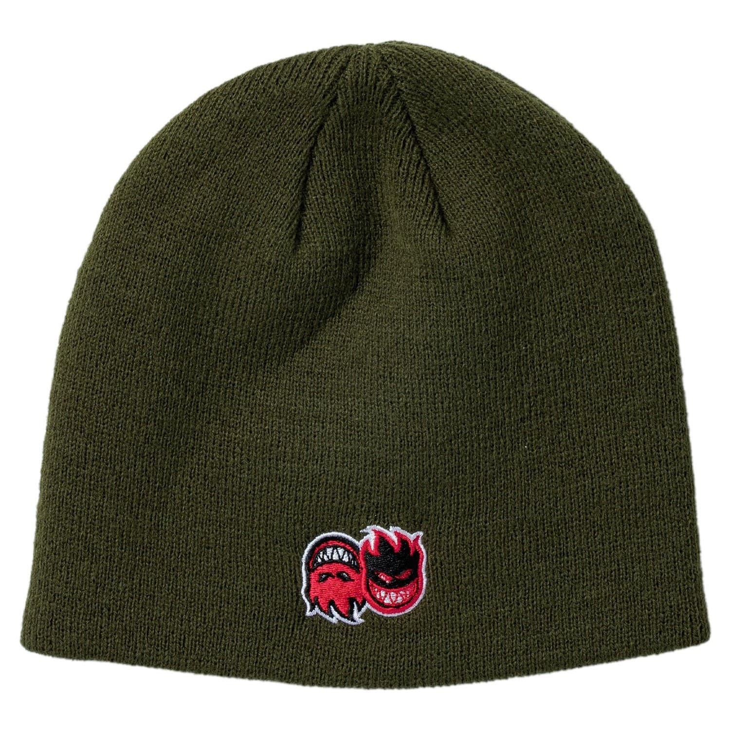 Spitfire Wheels Beanie Eternal Fill Skully Olive Green