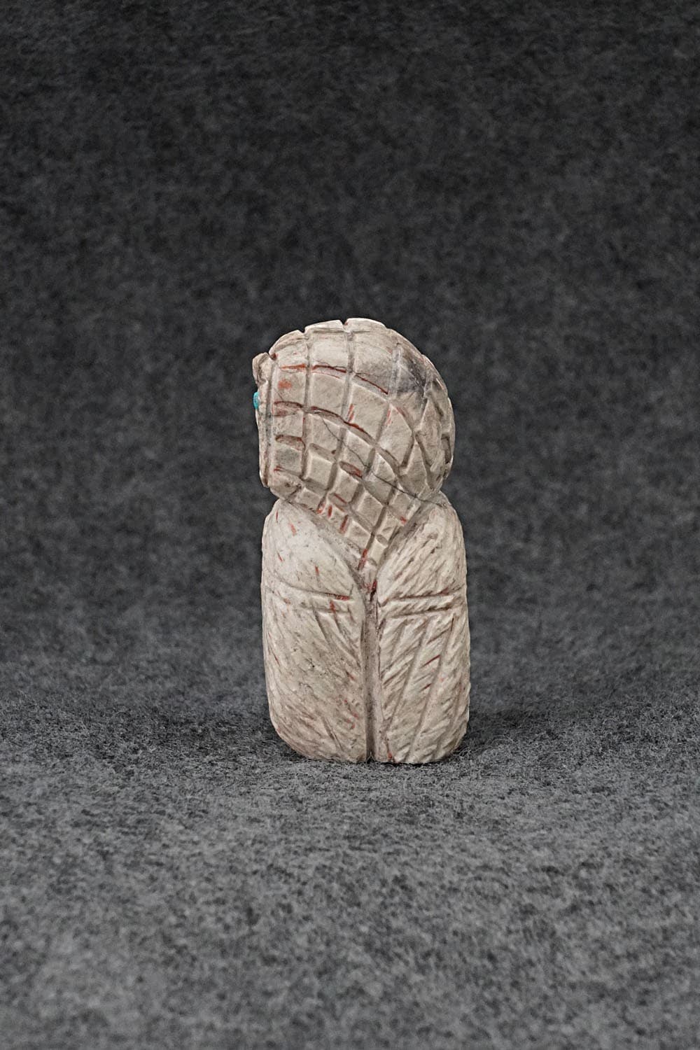 Owl Zuni Fetish Carving - Jonas Hustito 5