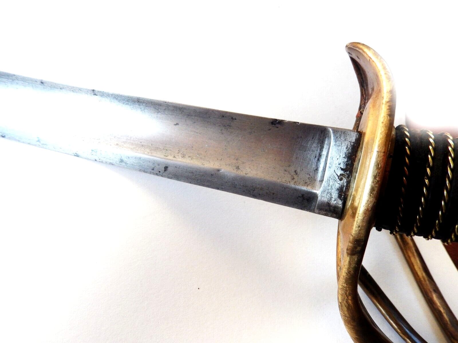 Original light cavalry French sword pattern 1822 with mark s 4