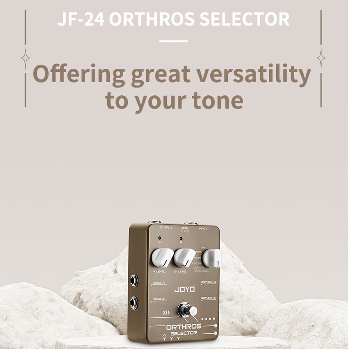 JOYO Loop Guitar Effect Pedal 6 Looping Modes 2 Line Loop With Power Adapter 4