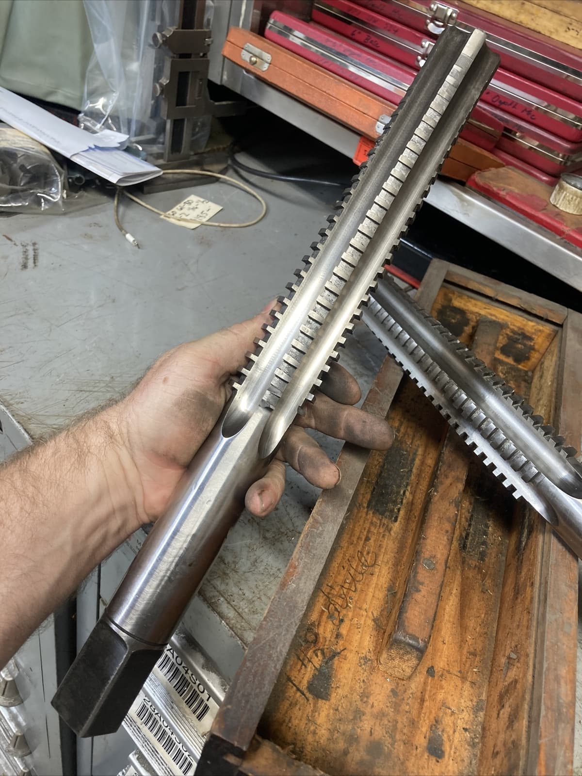 GTD 1-3/4” - 3 Square Thread LH 2pc Tap Set Greenfield Tap Die USA 4