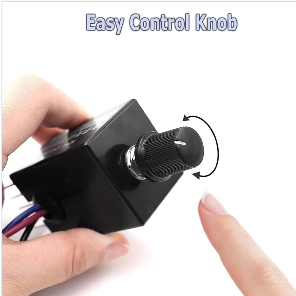 2x DC 12V 24V Motor Speed Control Switch Car Truck Fan Heater Control Defroster 4