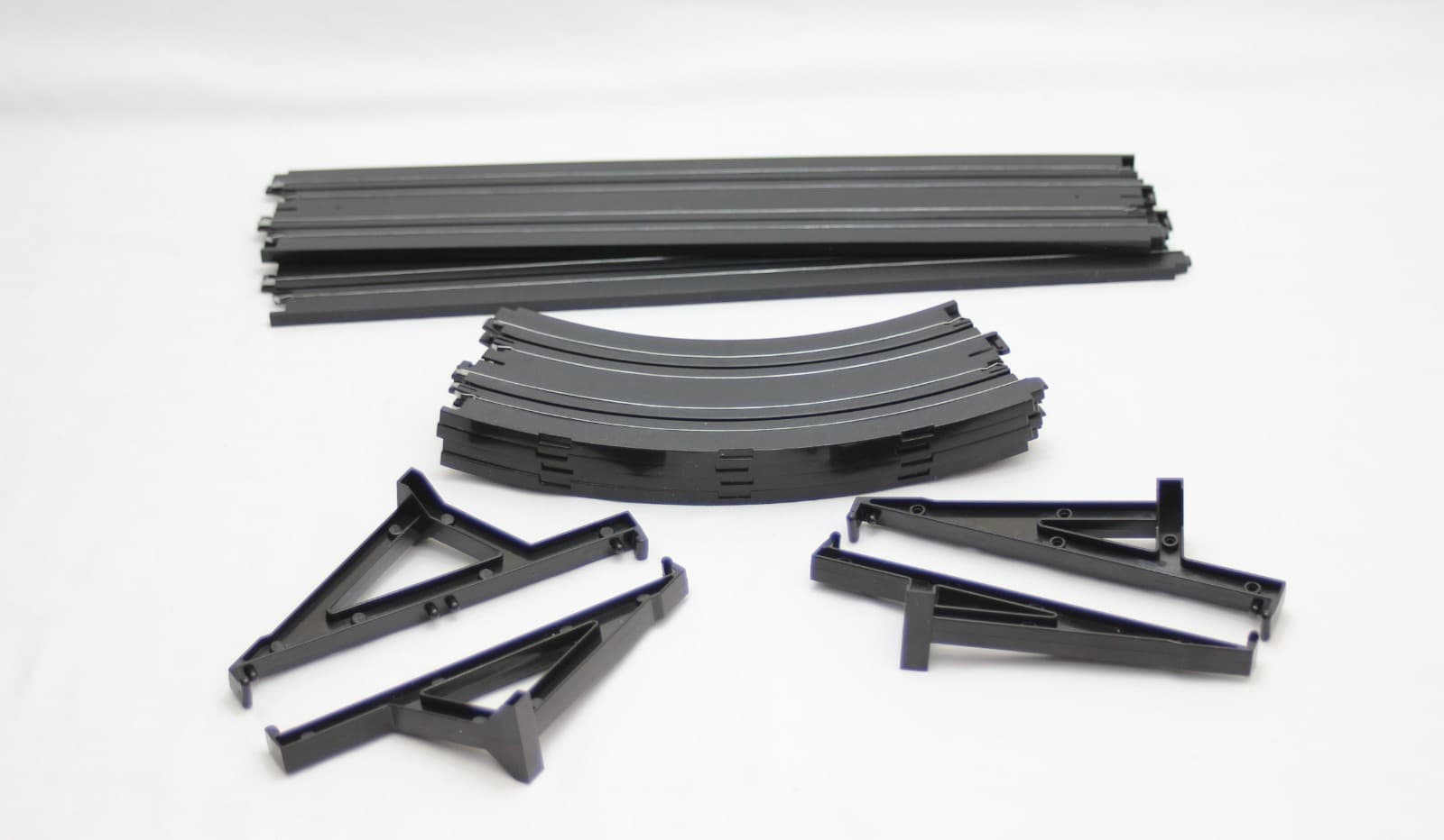 AFX 70625 12" Radius Banked Curve Set Complete FREE SHIPPING! 5