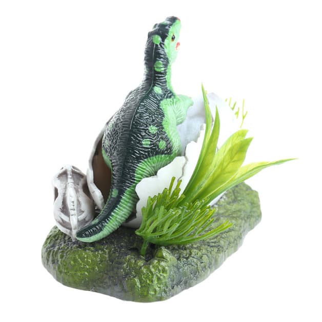 Pneumatic fish tank decoration oxygenation simulation dinosaur shell breaking 3