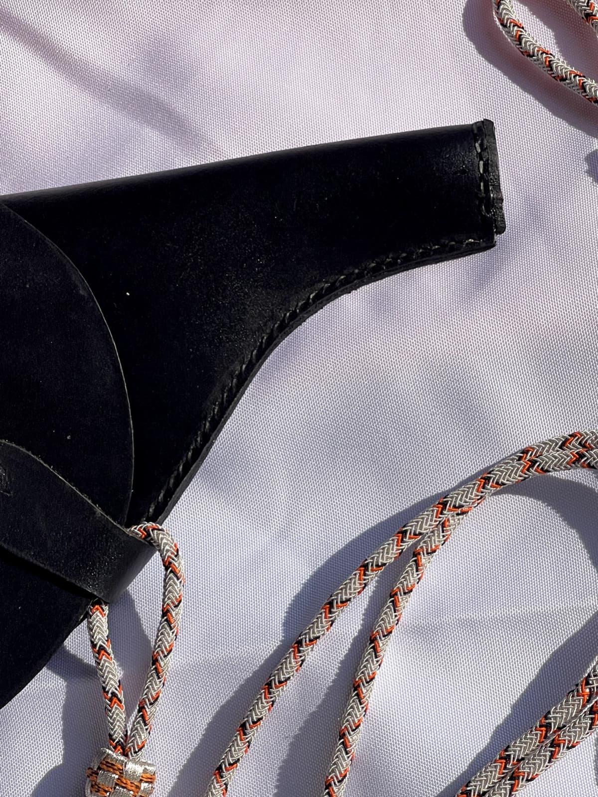 Russian imperial OFFICER nagant holster+Silver lanyard SET of 2 items 1897-1917 6