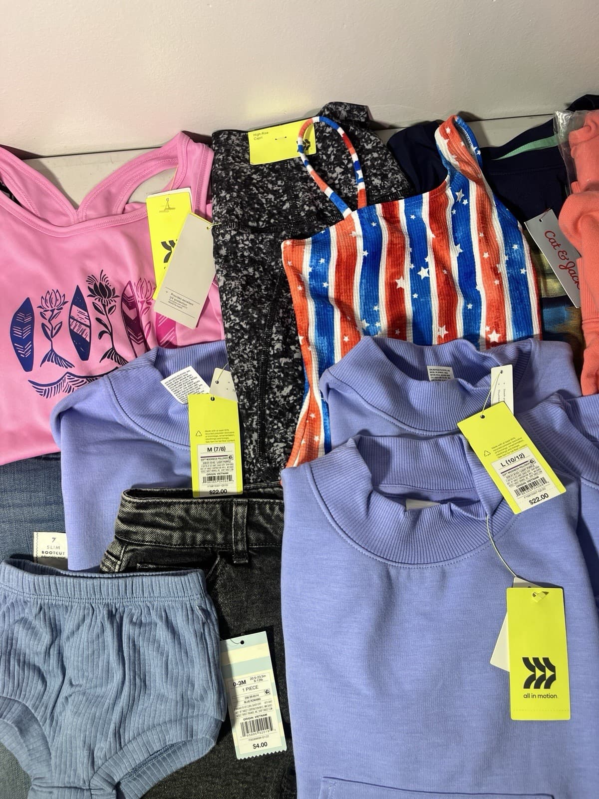 Wholesale Lot of 22 Kids' Clothing Pieces - Mixed Sizes, Colors & Themes- NWT 3