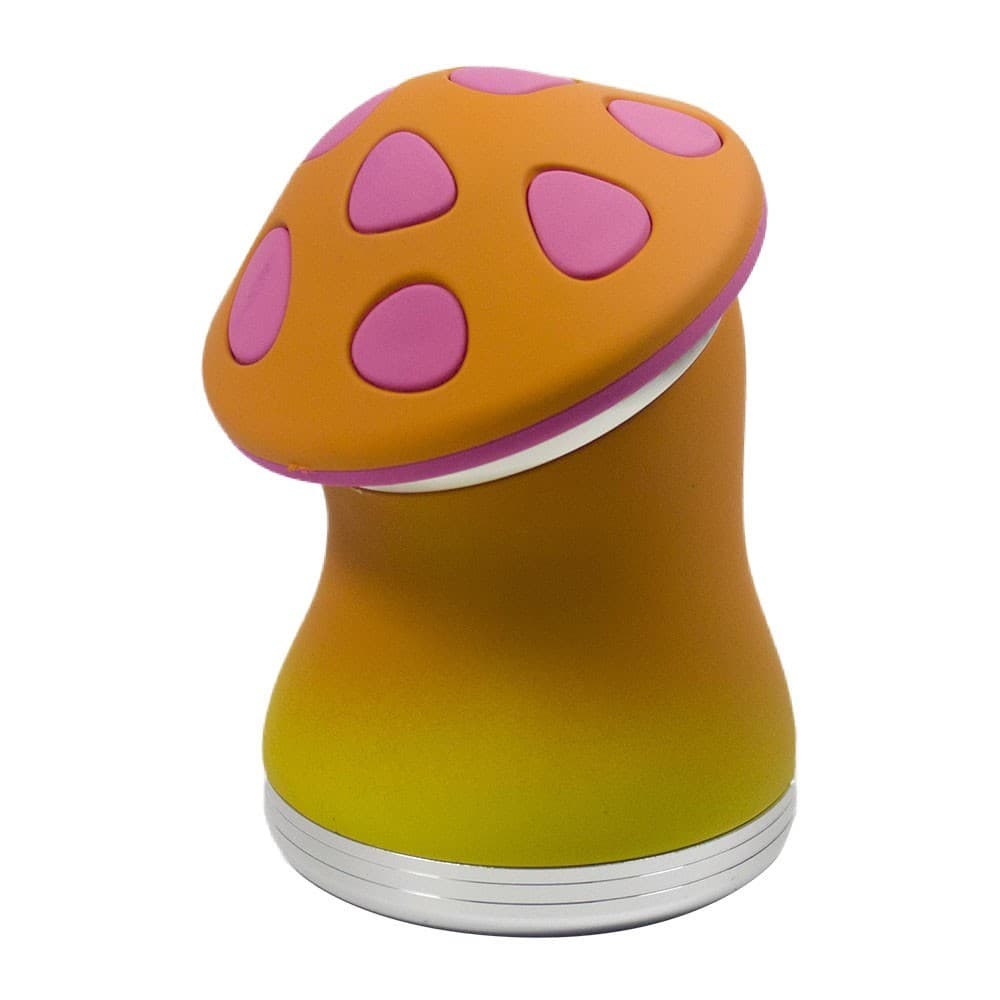 3." L 4.3" H 4 PC Mushroom W/ Drawer Tobacco Herb Spice Grinder Smoke Crusher 5