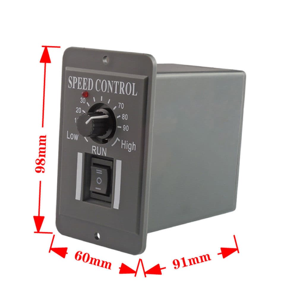 DC 10-60V 6A PWM DC Motor Speed Controller Reversible Switch Regulator Switch 4