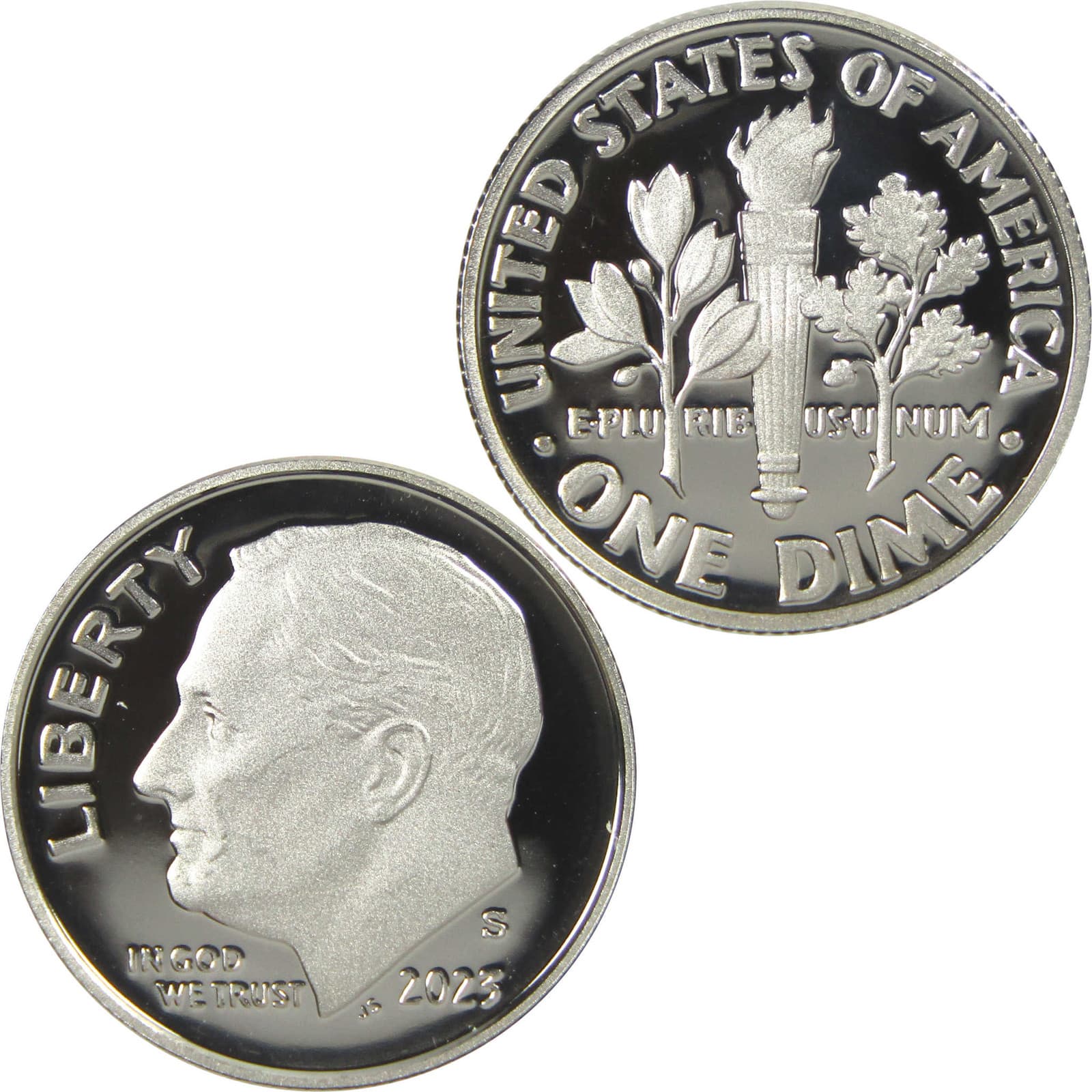 2023 S Roosevelt Dime Choice Proof Clad 10c Coin 4