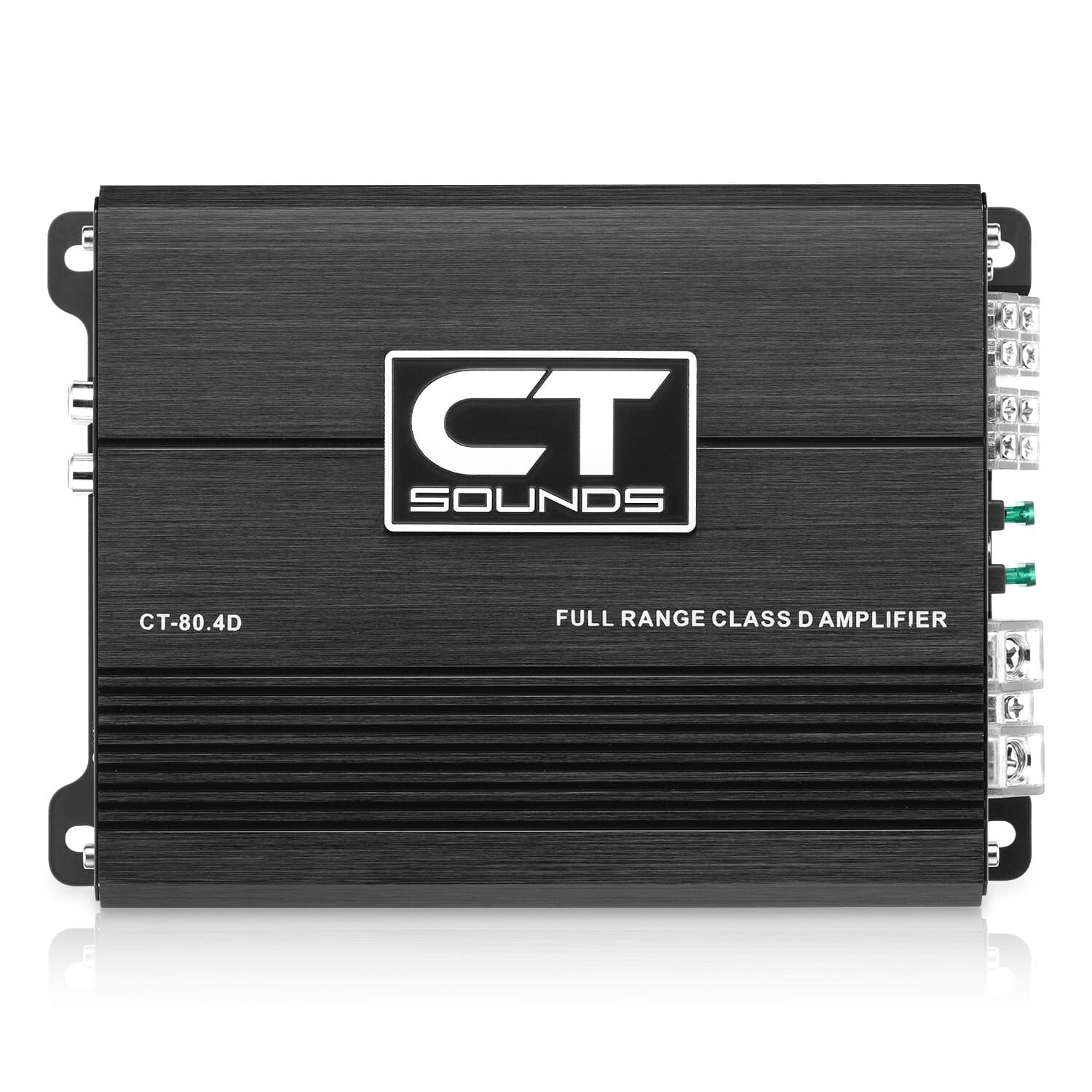 CT Sounds CT-80.4D 480 Watt RMS Full-Range Class D 4 Channel Car Amplifier 2