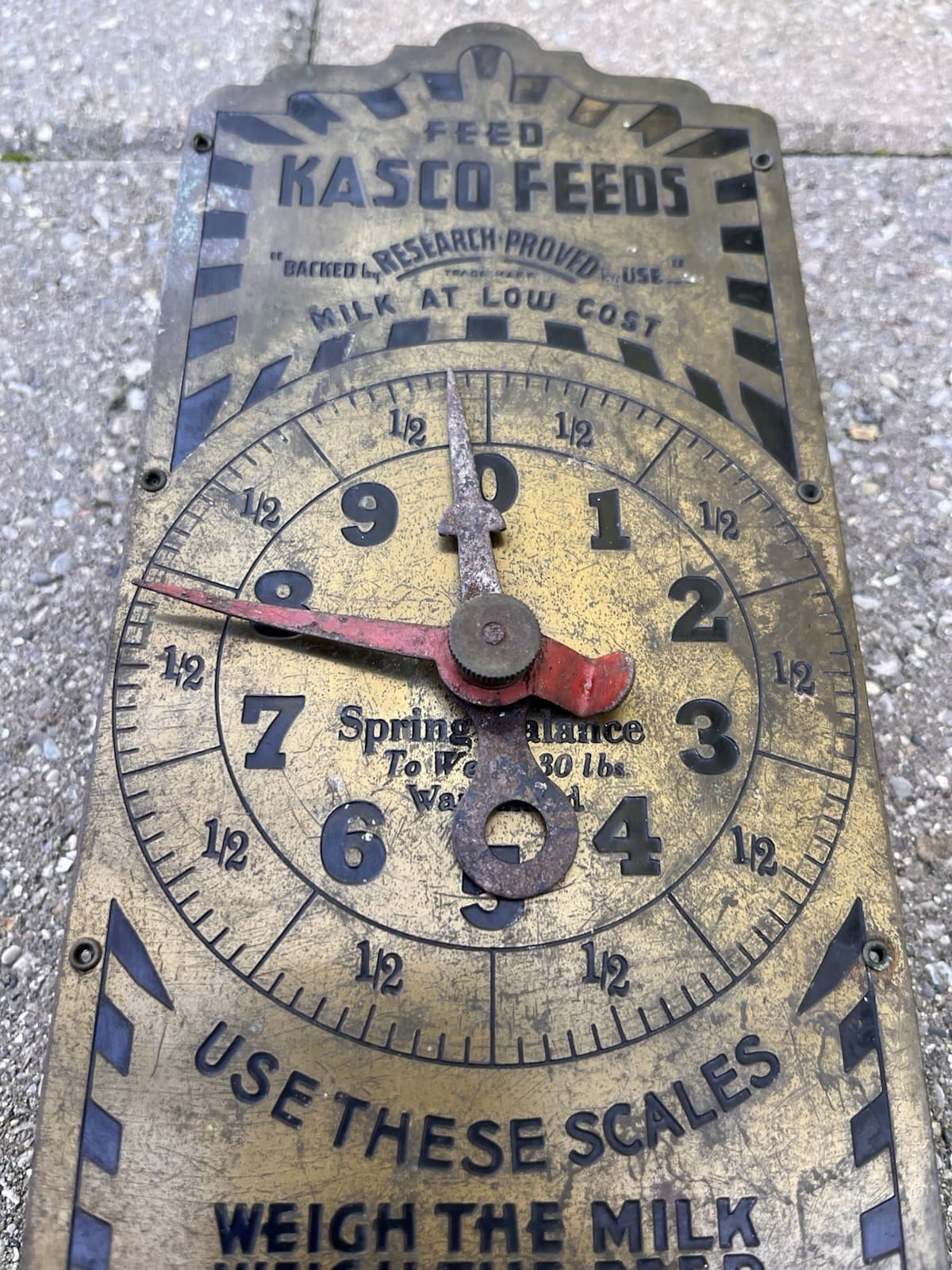 Vintage Kasco Feed 10-lb Milk/Feed Scale 5