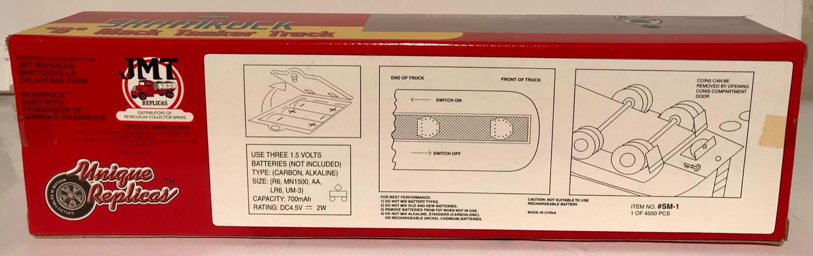 1998 SHAMROCK GASOLINE  OIL Bank B- MACK TANKER TRAILER TRUCK  MIMB New Sealed 3