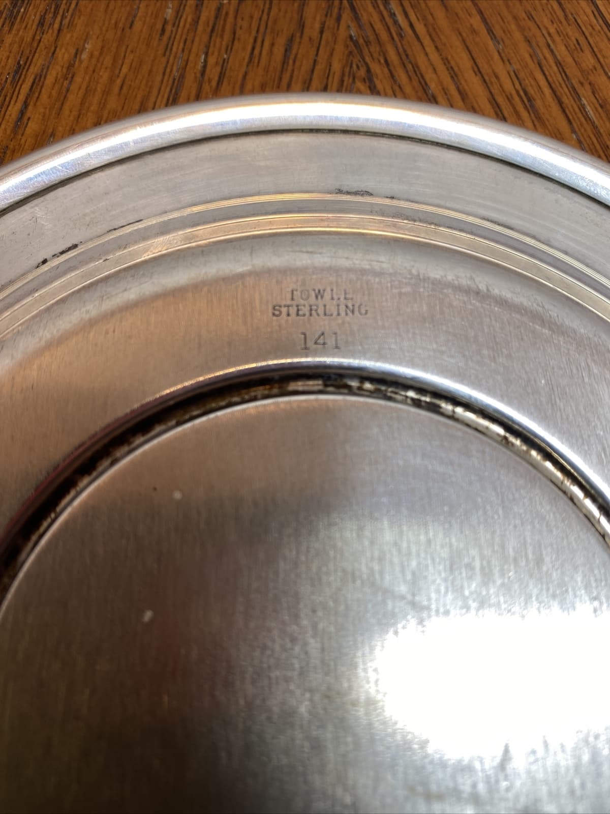 Towle Sterling Silver Gravy Under Plate  #141 6