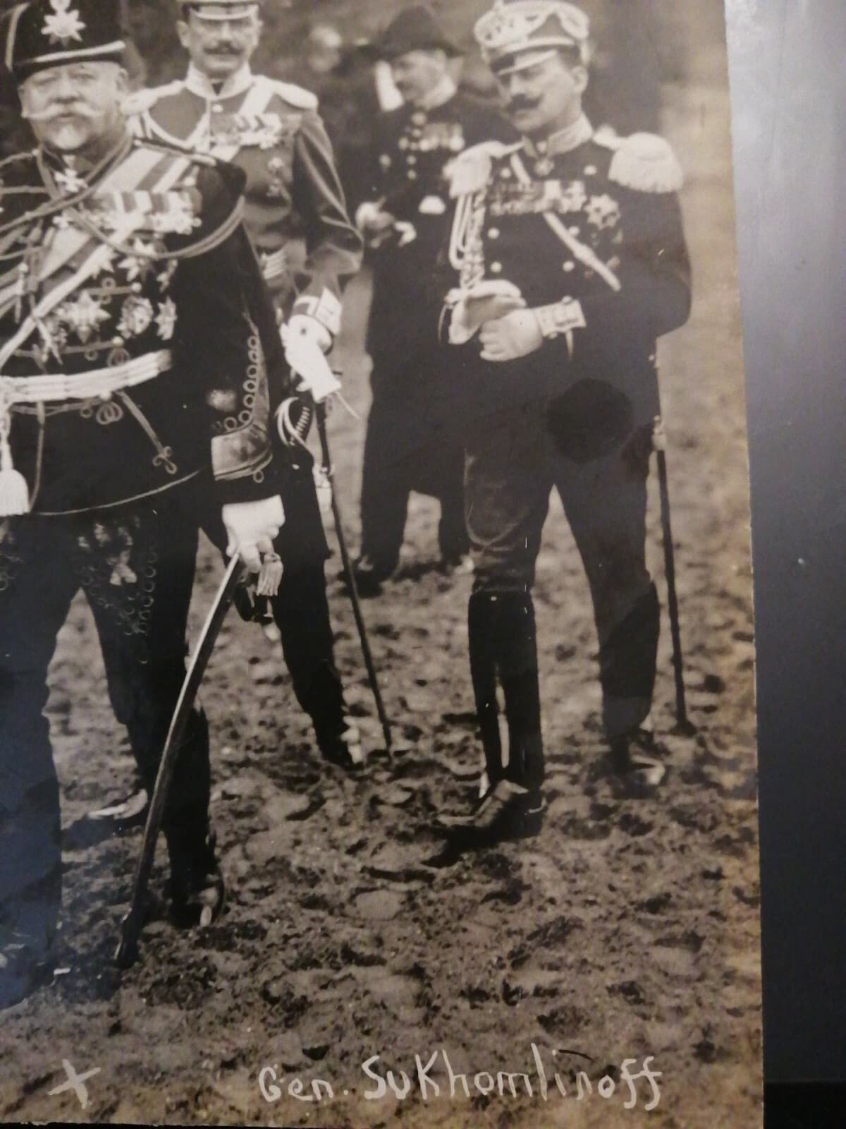 GENERAL SUKHOMLINOFF 1915 RUSSIAN PHOTO NICHOLAS II ROMANOV RUSSIA CZAR RARE 2