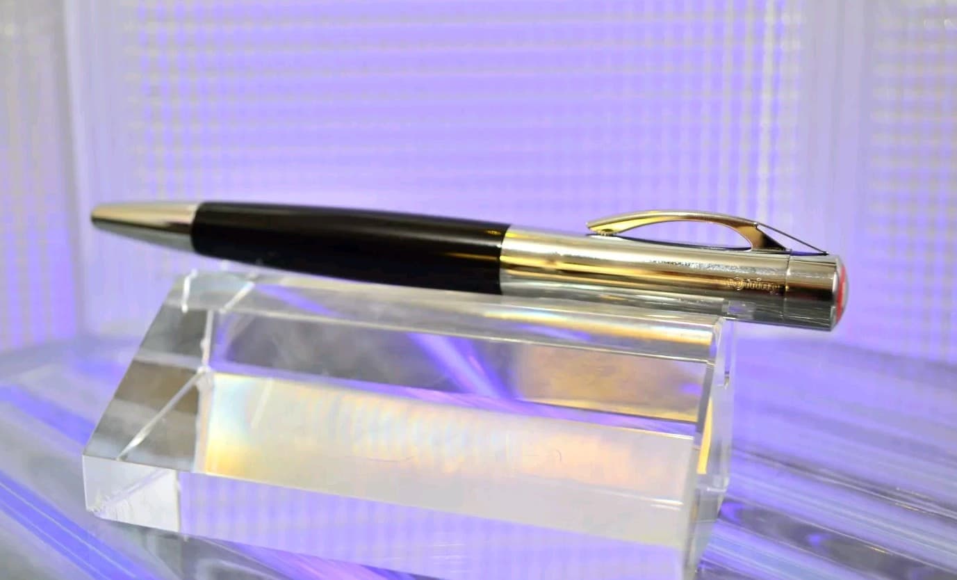 Vtg rOtring Data Initial Roller Ball Pen German Made 4