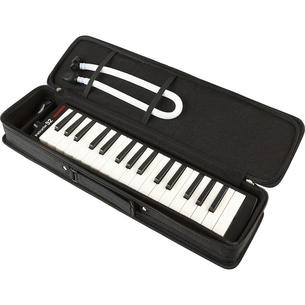 Hohner 32B Instructor 32-Keys Melodica Black with Case and Mouthpiece 2