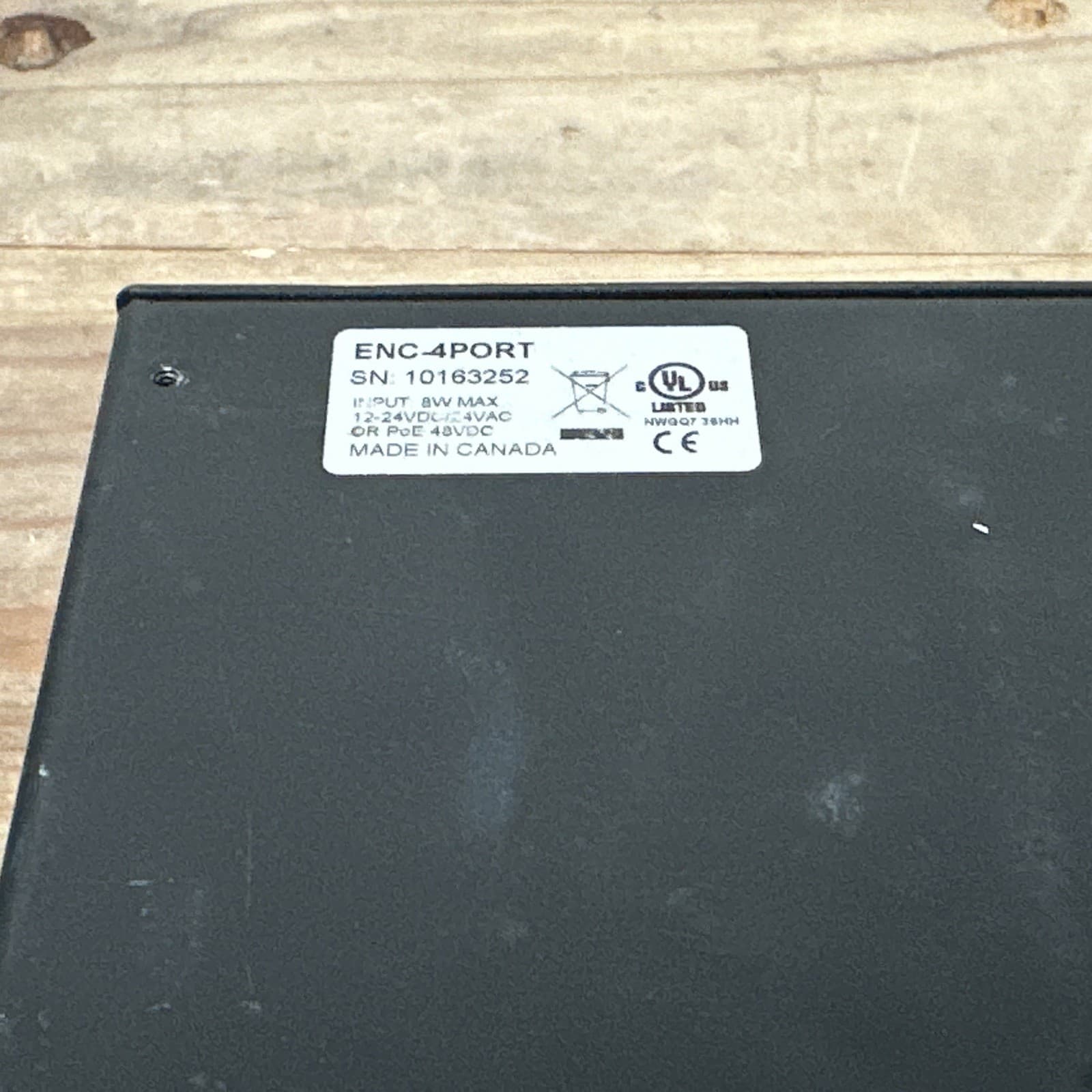 Avigilon Analog Video Encoder Model ENC-4PORT Used 4