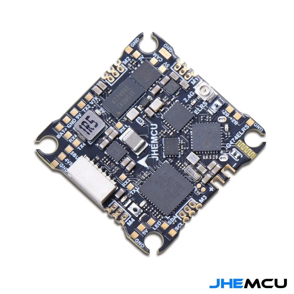 JHEMCU G474ELRS AIO Flight Controller Built-in 2.4G Receiver OSD 8MB 1-2S 2