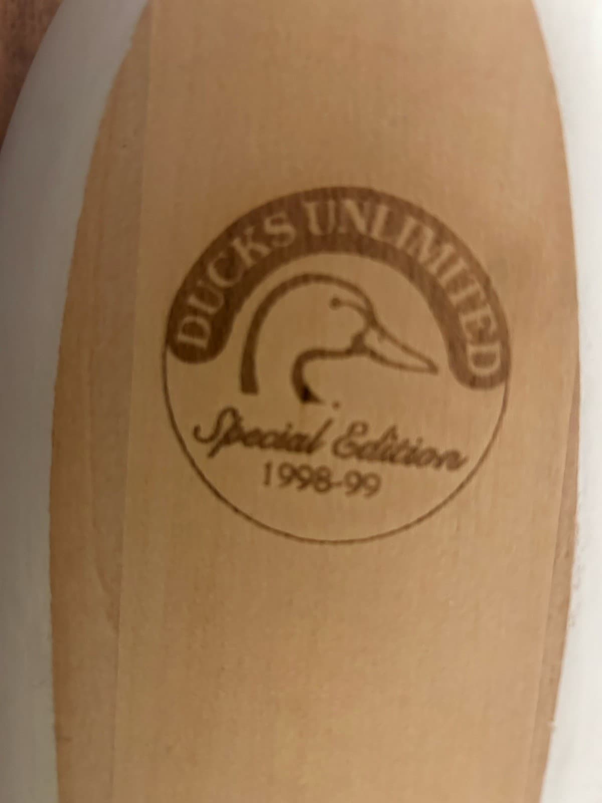 Ducks Unlimited Special Edition 1998-99 Wooden Northern Pintail Decoy 6