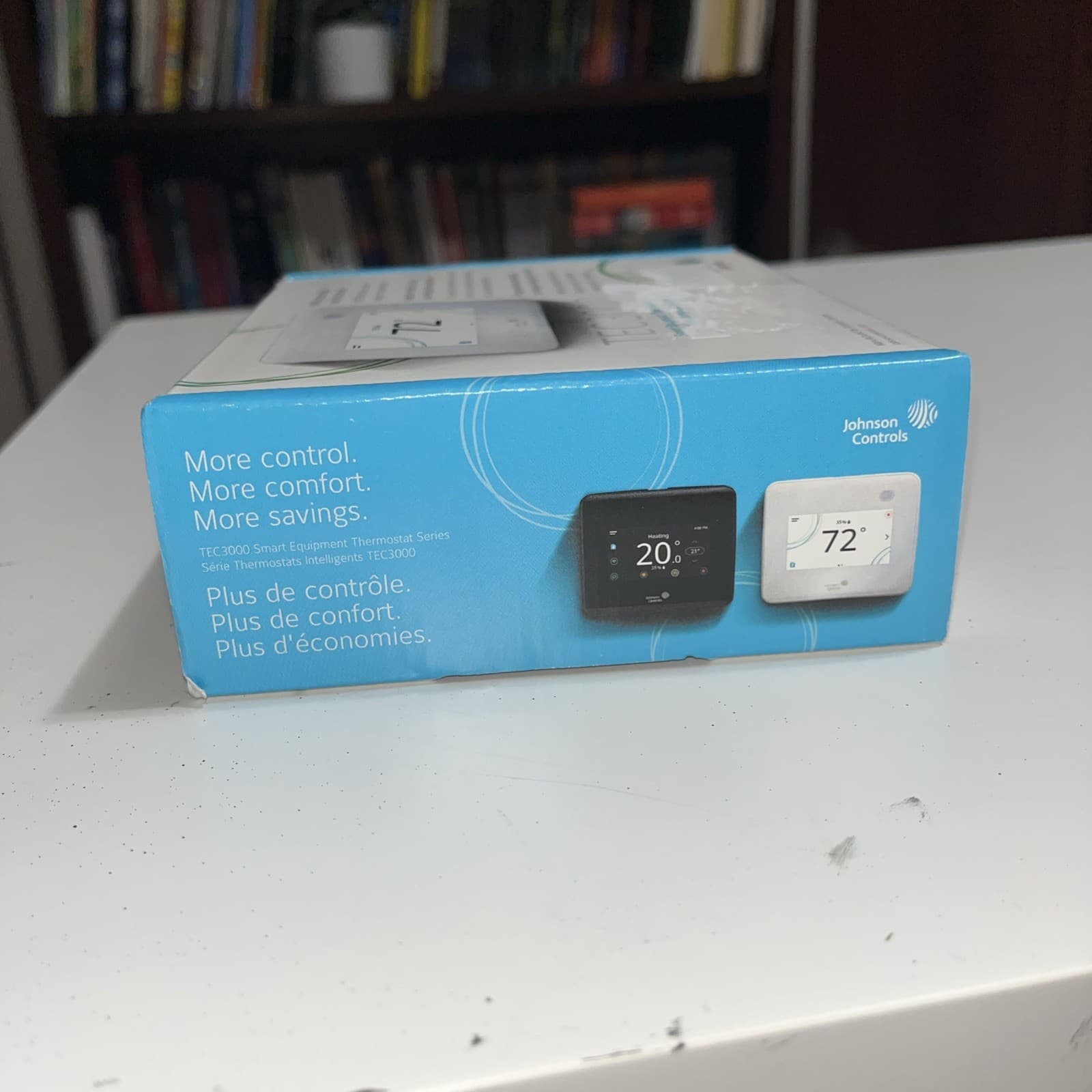 JOHNSON CONTROLS TEC3630-14-000 Low Voltage Thermostat 7 Or Nonprogrammable NEW 5