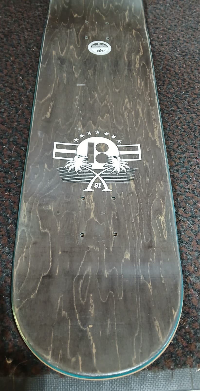 Plan B Torey Pudwill TPud Skateboard Deck Spec 1991 Lady Luck Indian Maiden 6