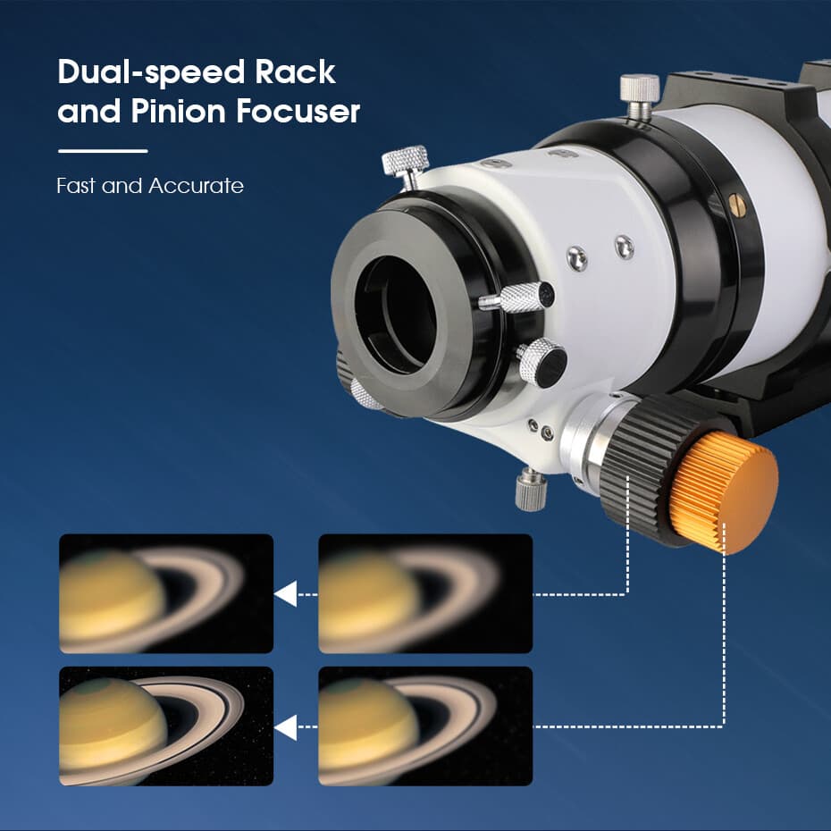SVBONY SV503 80 ED F7 Telescope Refractor OTA for Viewing and Astrophotography 5