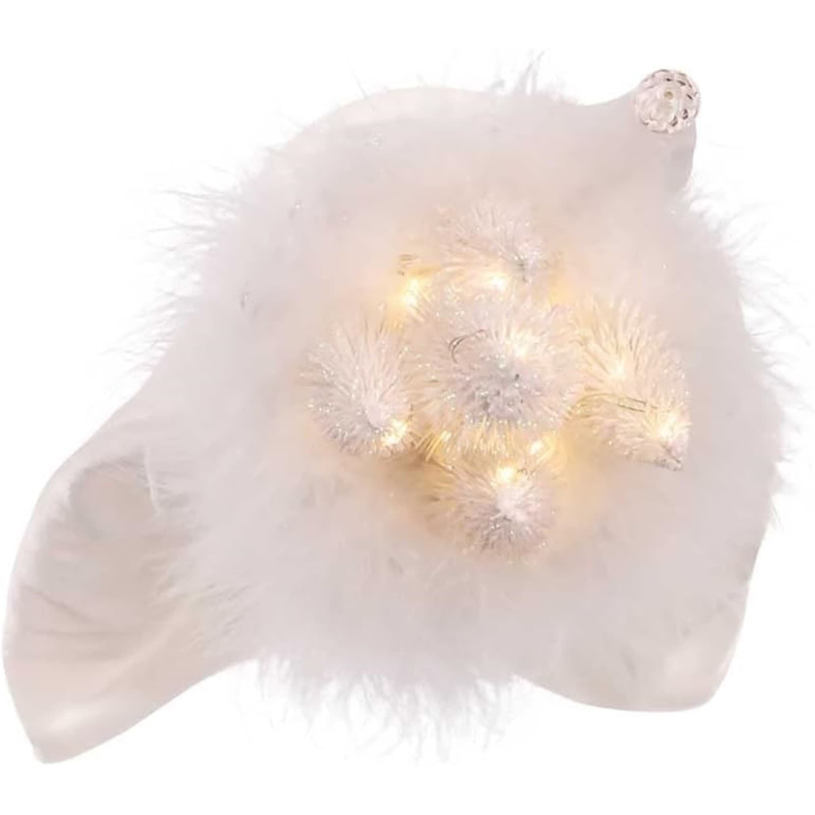 Kurt Adler Hollywood Wooden Nutcrackers, Battery Operated Winter LED Hat, 15" 5