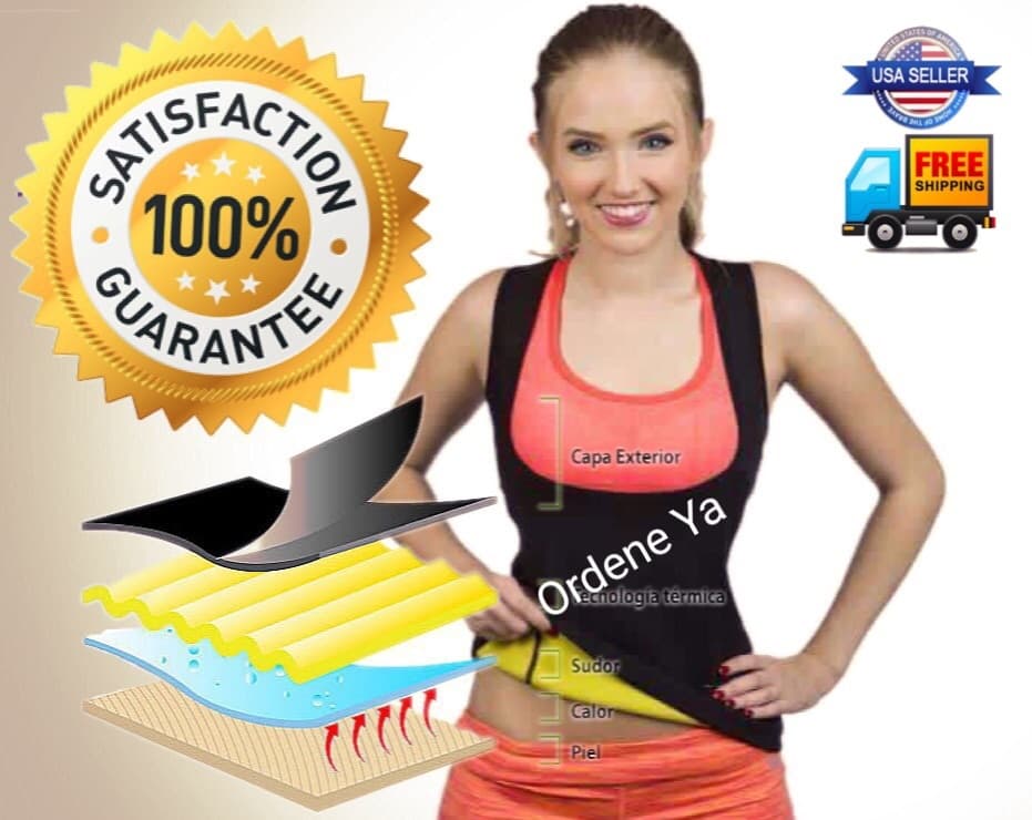 HOT NEOPRENE CAMI  SHAPER FAJA SLIM CONTROL REDUSHAPER + FREE GEL REDUCTOR  2