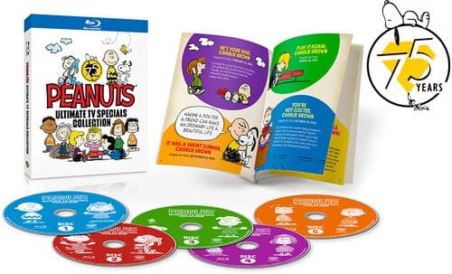 Peanuts: 75th Anniversary Ultimate TV Specials Collection [New Blu-ray] Ac-3/D 2