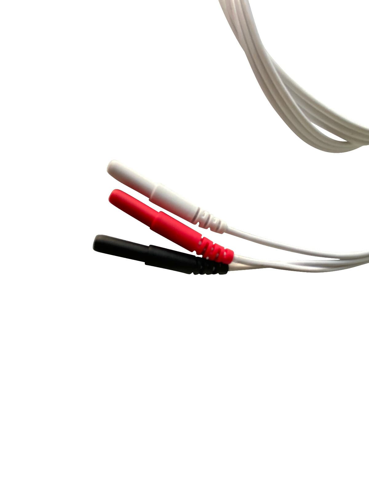 3 Lead ECG EKG Cable 6 Pin Medical Patient Monitor Compatible DIN Snap AHA 12ft 5