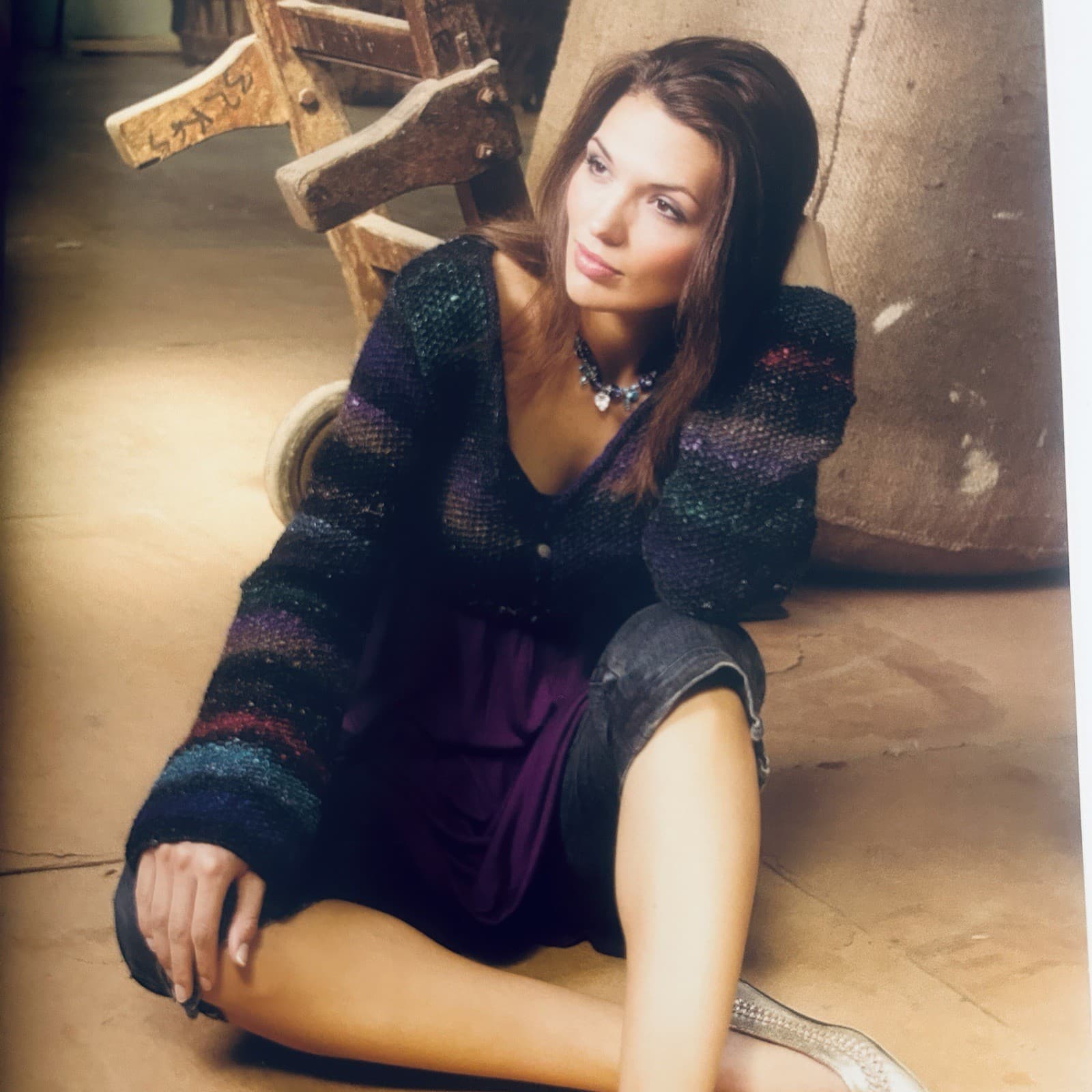 Noro Unlimited Knitting Pattern Booklet Womens Colorful Fashion Sweaters Bolero 6