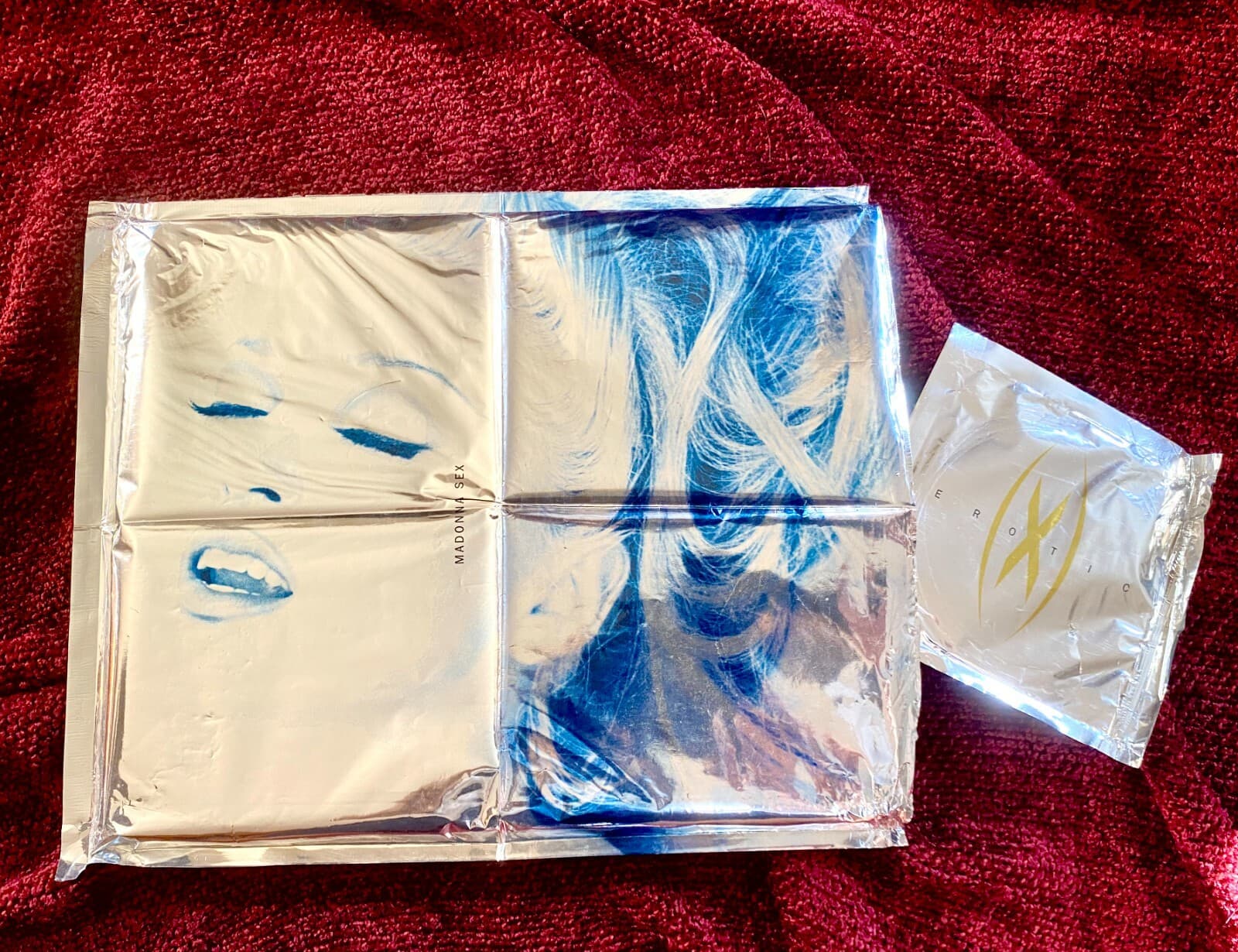 MADONNA 1st GERMAN EDITION SEX PROMO NUMBERED BAG DITA EROTICA COMPLETE CD & BAG 2