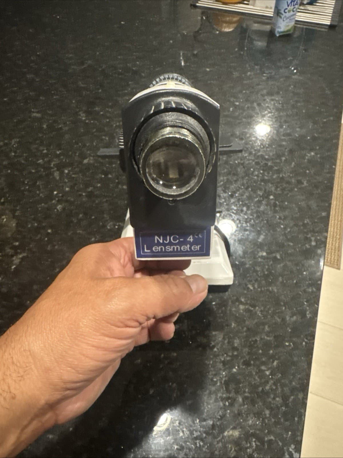 NJC-4 Optical Manual Lensometer Focimeter Lensmeter Optometry Equipment 110/220V 3