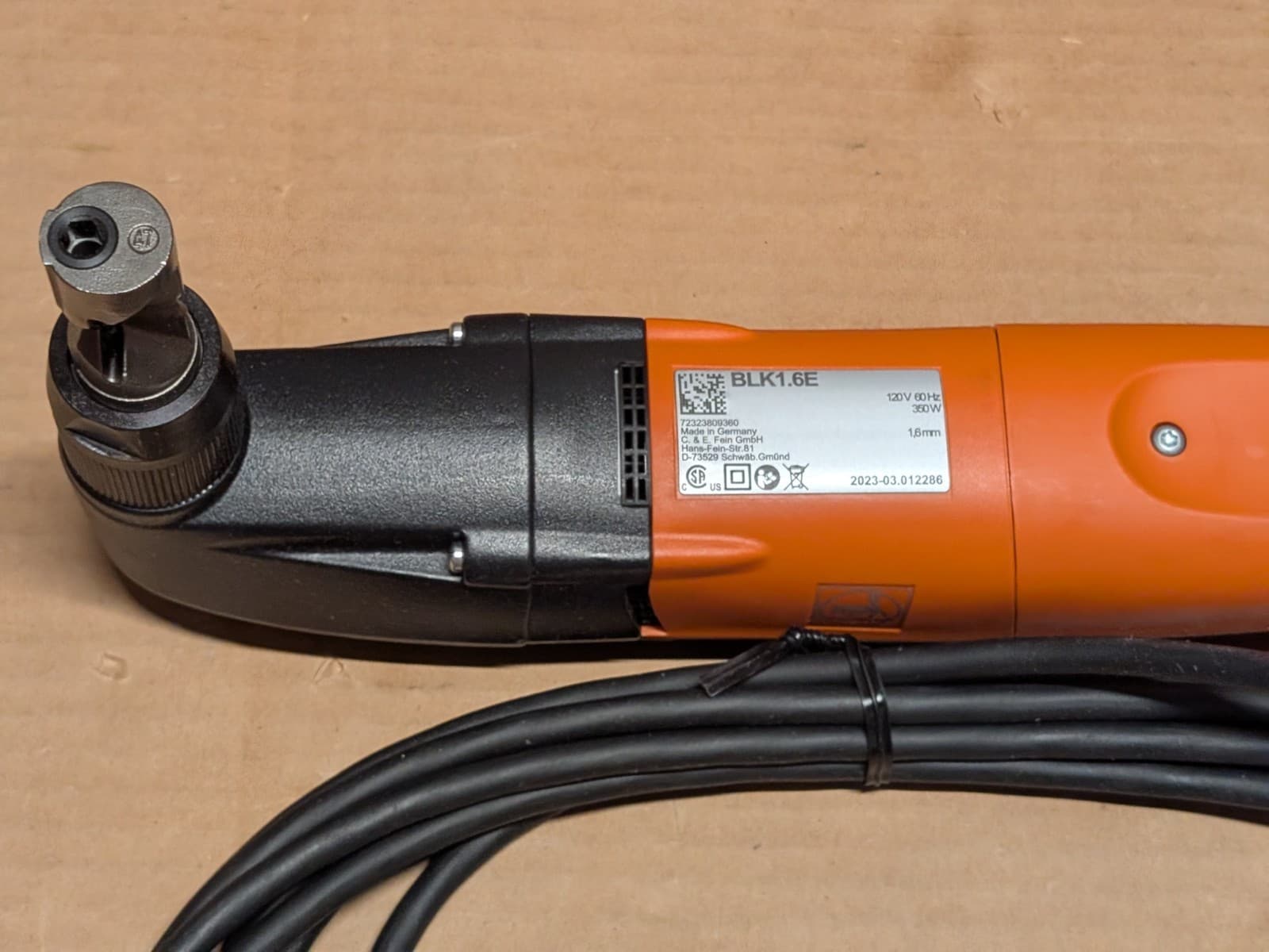 Fein Universal Nibbler for Corrugated Sheet Metals - 22-Gauge 5