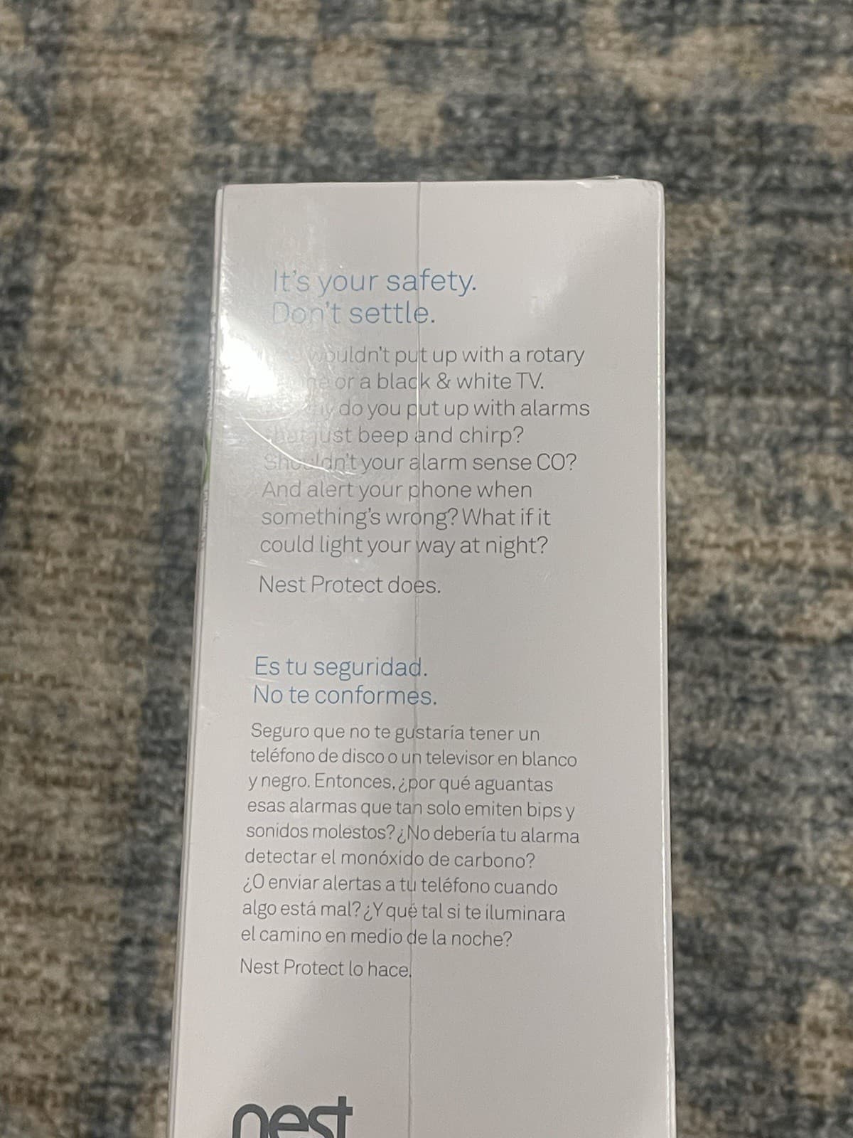 Nest Protect Carbon Monoxide Smoke Detector - S3003LWES Wired 120V New Read Desc 4