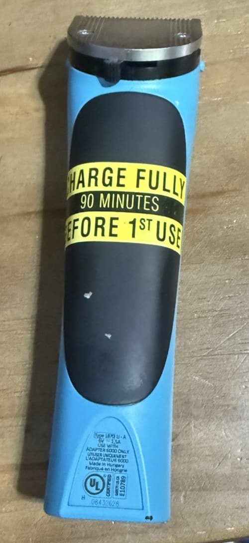 Wahl Bravura Pro Lithium Cordless Animal Clipper Turquoise -lightly used 3