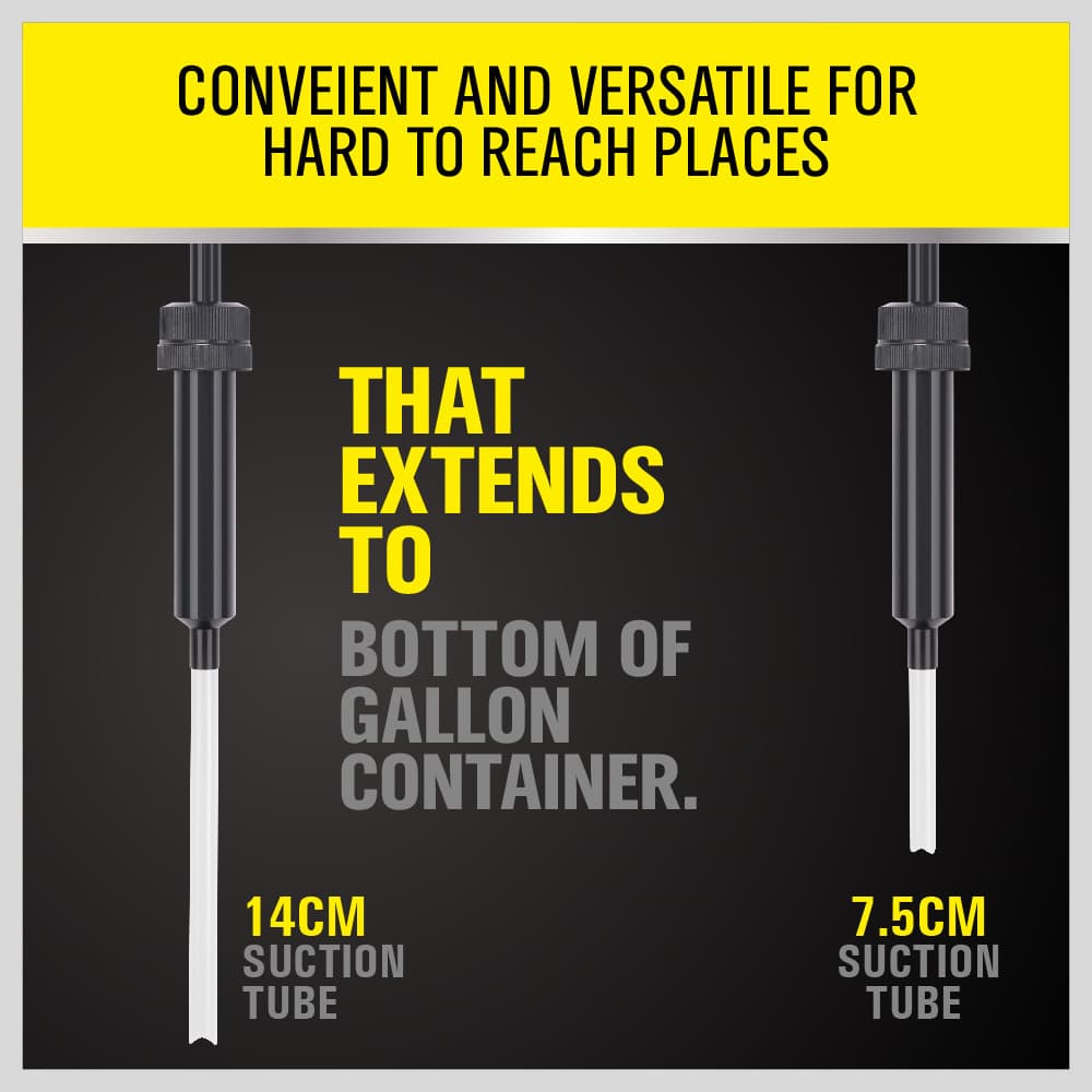 Fluid Pump for Gallon Bottles Hand Transfer Pump Gear Oil Fluid Transmission 6