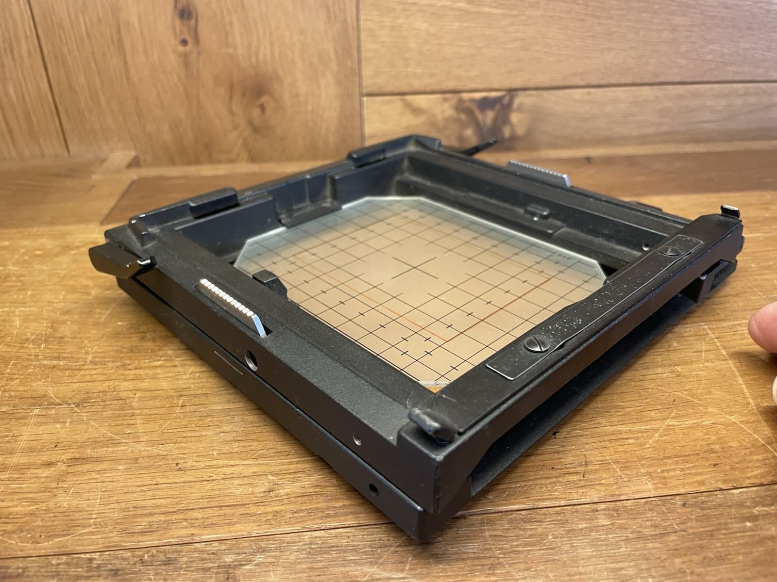 *Almost Mint*  Sinar 4x5 Revolving Ground Glass Adapter for P P2 F F2 Camera JPN 5