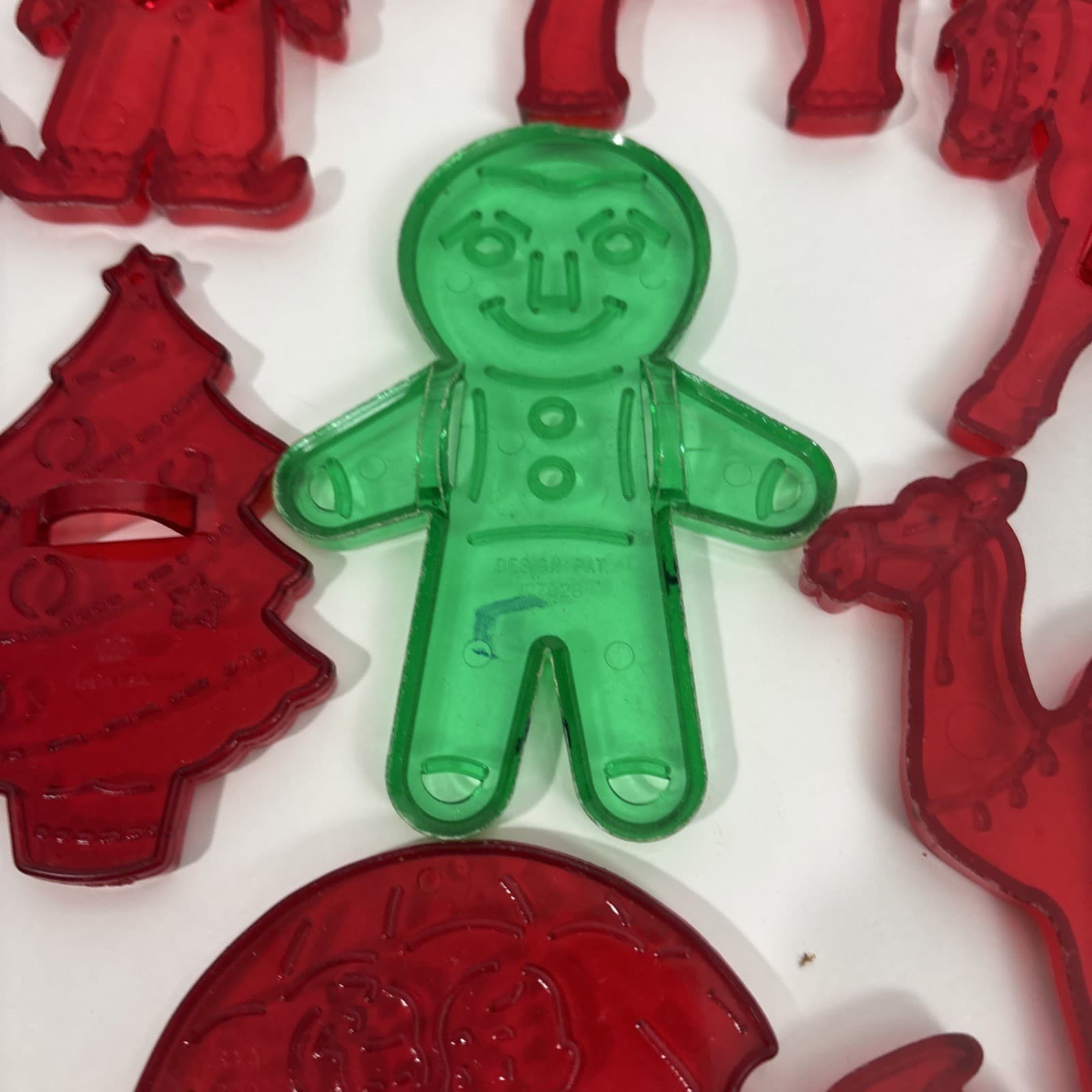 Vintage Cookie Cutters Plastic Lot of 12 5